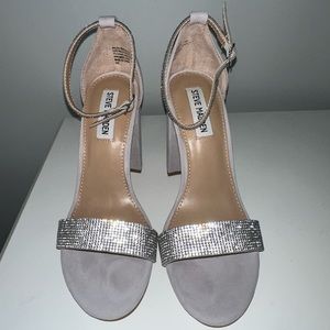 Steve Madden sparkly heels 4”